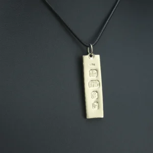 9ct Yellow Gold Ingot Pendant
