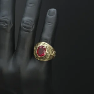 10ct Yellow Gold College Ring
