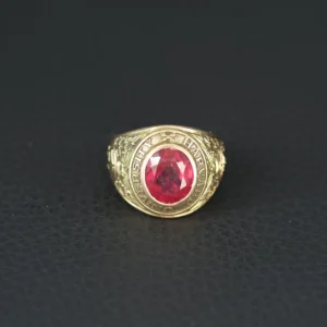 10ct Yellow Gold College Ring
