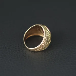 10ct Yellow Gold College Ring