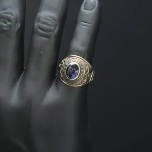 10ct Yellow Gold College Ring