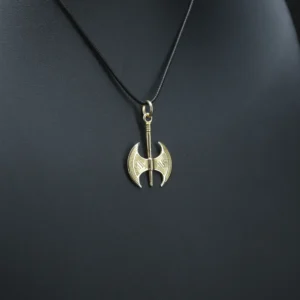 14ct Yellow Gold Axe Pendant