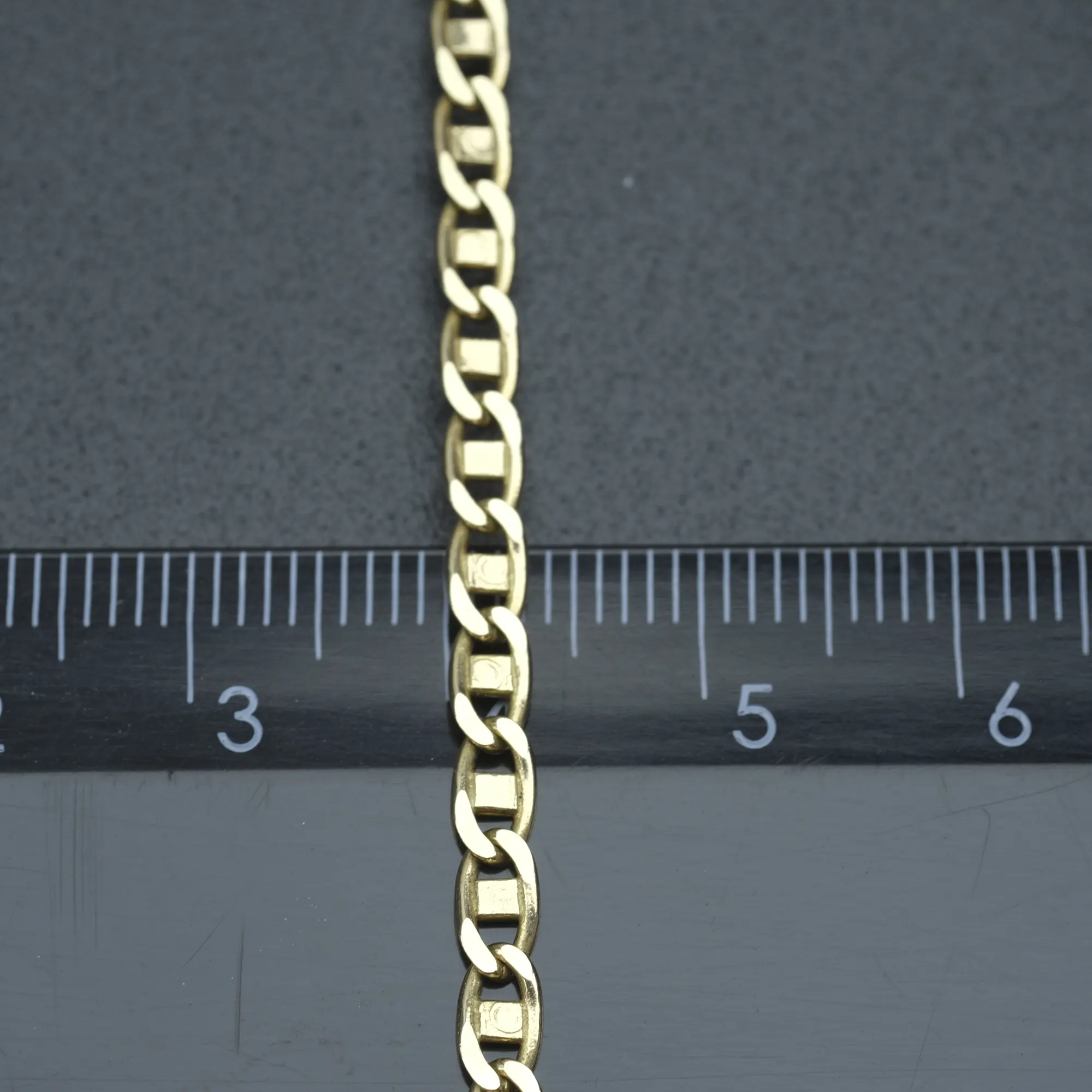 14ct Yellow Gold Marina Chain 20" 3.5mm - Image 3