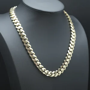 14ct Yellow Gold Cuban Chain 26″ 14.5mm