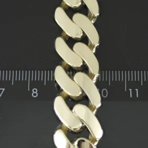 14ct Yellow Gold Cuban Chain 26″ 14.5mm