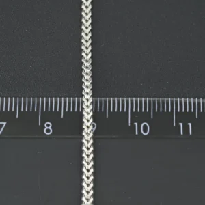 18ct White Gold Franco Chain 18″ 3mm