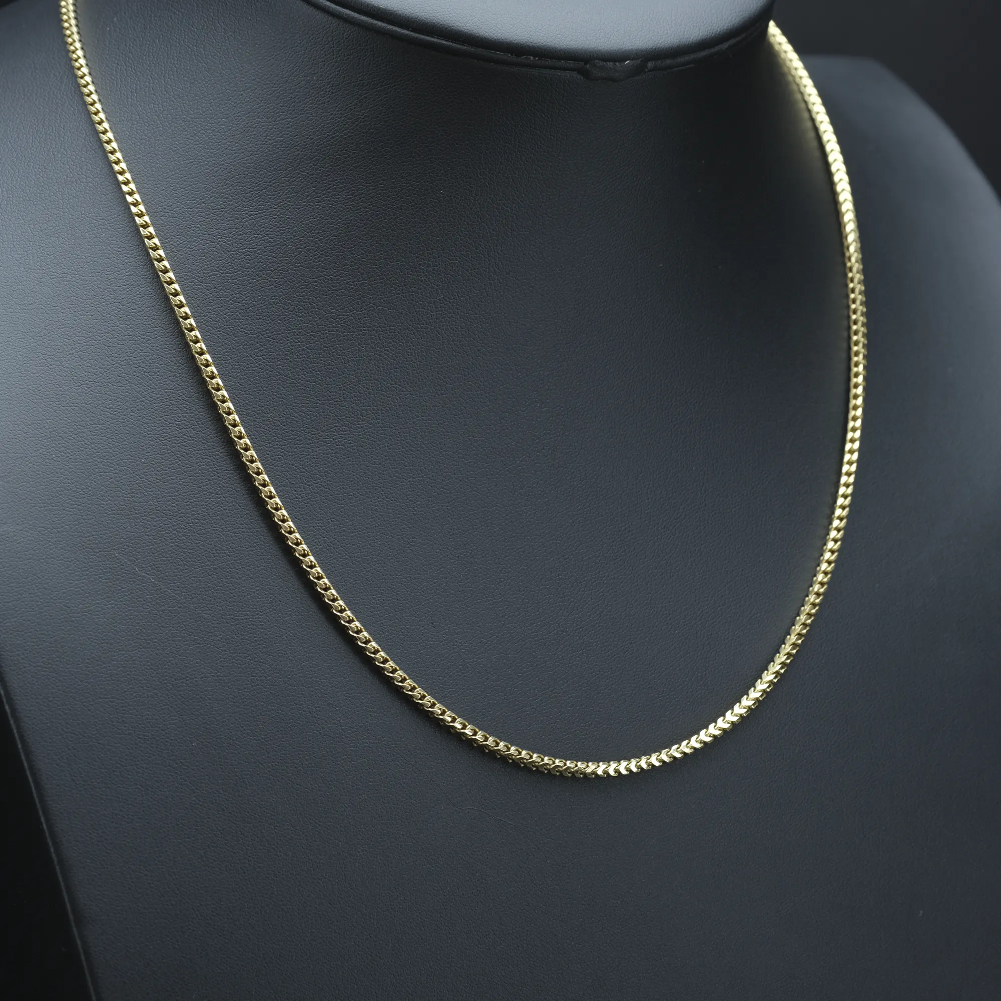 18ct Yellow Gold Franco Chain 22" 3mm - Image 2