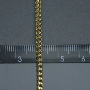 18ct Yellow Gold Franco Chain 22″ 3mm