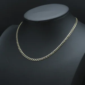 9ct Yellow Gold Curb Chain 20″ 4.5mm