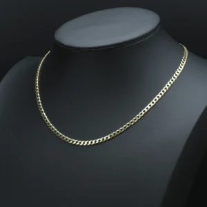 9ct Yellow Gold Curb Chain 20.5″ 5mm