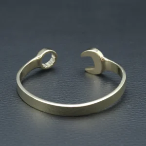 9ct Yellow Gold Spanner Bangle