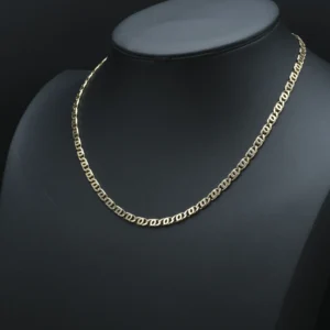9ct Yellow Gold Fancy Link Chain 21″ 5mm