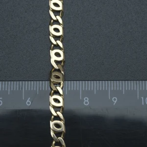 9ct Yellow Gold Fancy Link Chain 21″ 5mm