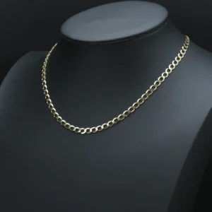 9ct Yellow Gold Curb Chain 20″ 5.5mm
