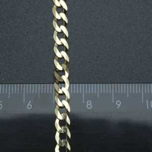 9ct Yellow Gold Curb Chain 24″ 5mm