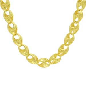 9ct Yellow Gold Acorn Chain 33″ 10.5mm