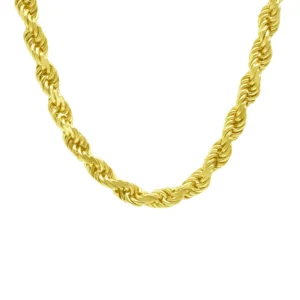 9ct Yellow Gold Rope Chain 27.5″ 8.5mm