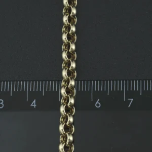 9ct Yellow Gold Belcher Chain 20.5″ 5mm