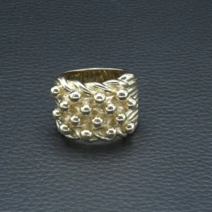 9ct Yellow Gold Keeper Ring