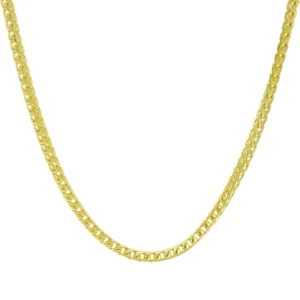 9ct Yellow Gold Franco Chain 18″ 2.9mm