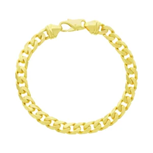 9ct Yellow Gold Cuban Bracelet 8.5″ 7mm