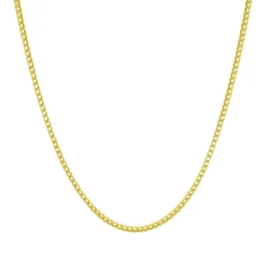 9ct Yellow Gold Franco Chain 22″ 2mm