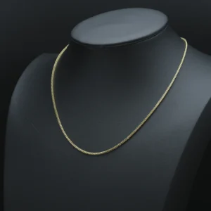 9ct Yellow Gold Franco Chain 22″ 2mm