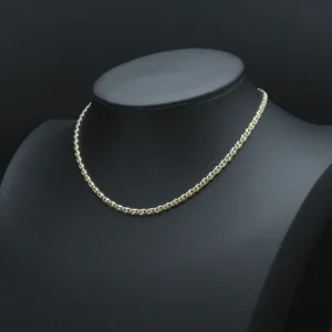 9ct Yellow Gold Fancy Link Chain 18.5″ 4.5mm