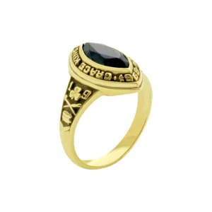 10ct Yellow Gold College Ring