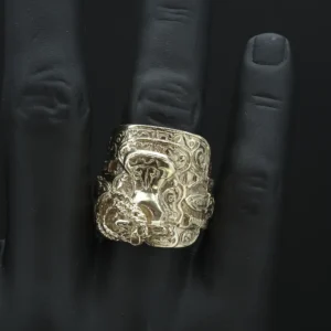 9ct Yellow Gold Saddle Ring