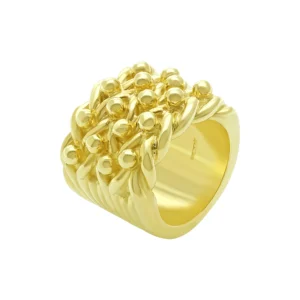 9ct Yellow Gold Keeper Ring