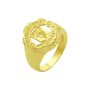 9ct Yellow Gold Football Crest Ring