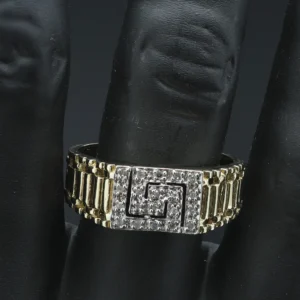 9ct Yellow Gold 0.10ct Diamond Signet Ring