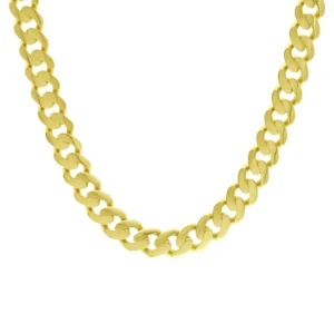 14ct Yellow Gold Cuban Chain 23.5″ 9mm