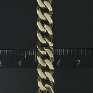 14ct Yellow Gold Cuban Chain 23.5″ 9mm