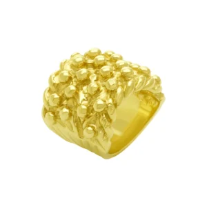 9ct Yellow Gold Keeper Ring