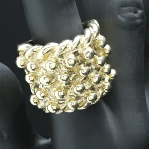 9ct Yellow Gold Keeper Ring
