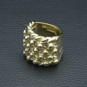 9ct Yellow Gold Keeper Ring