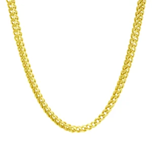 9ct Yellow Gold Franco Chain 26.5″ 4.5mm