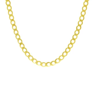 9ct Yellow Gold Curb Chain 20″ 5.5mm