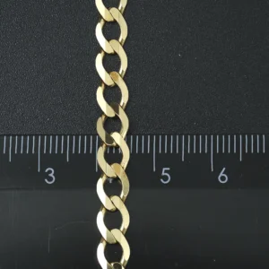 9ct Yellow Gold Curb Chain 20″ 5.5mm