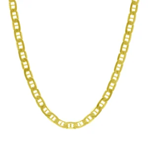 9ct Yellow Gold Marina Chain 18″ 6mm