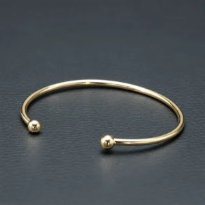 9ct Yellow Gold Torque Bangle