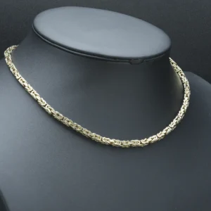 9ct Yellow Gold King Chain 18.5″ 4mm