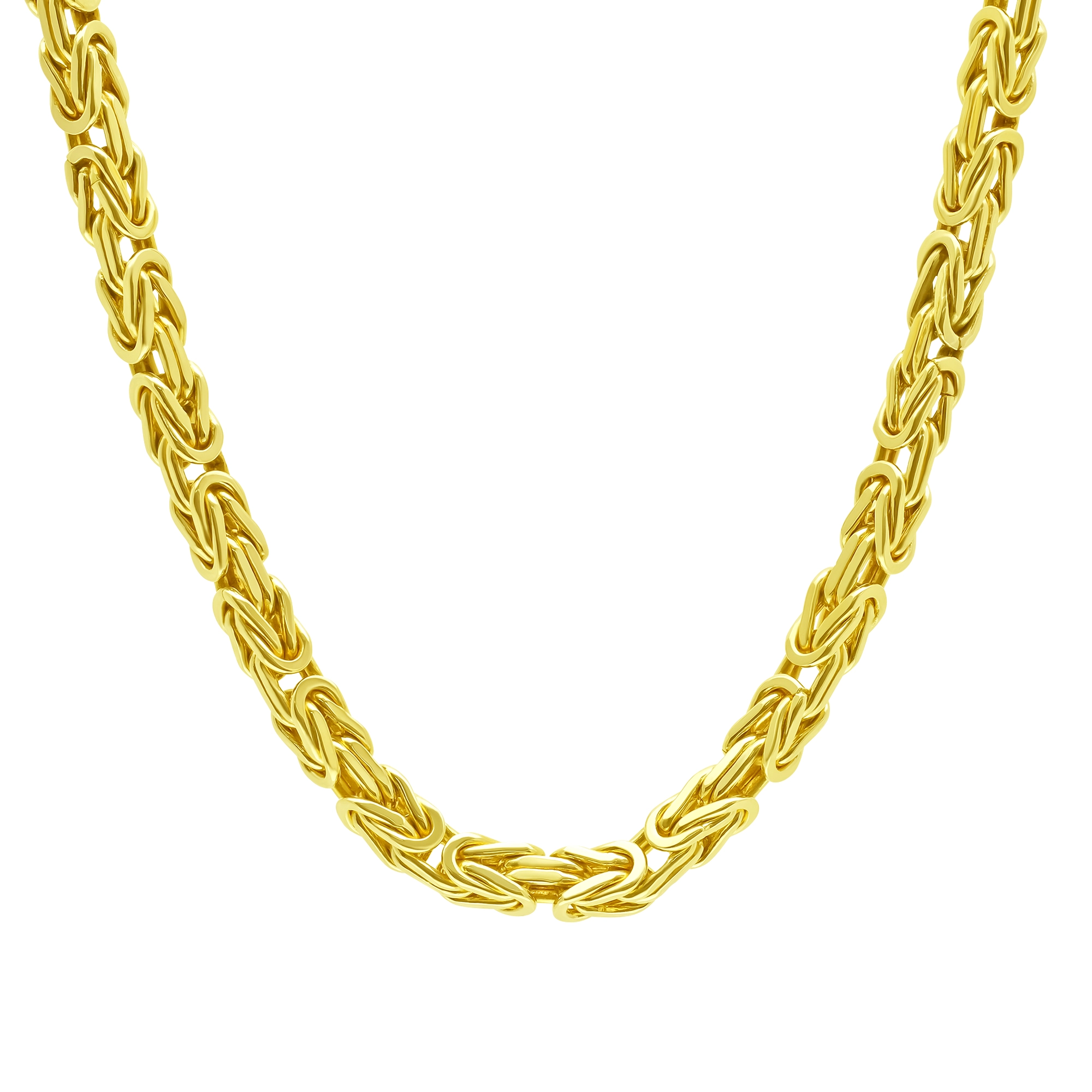 9ct Yellow Gold King Chain 18.5″ 4mm