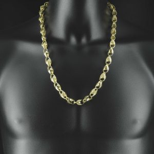 mens gold tulip chain