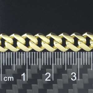 9ct Yellow Gold Cuban Chain 26″ 10mm