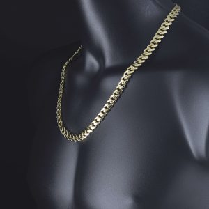 9ct Yellow Gold Cuban Chain 24″ 10.5mm