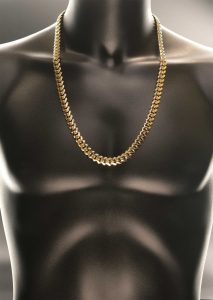 9ct Yellow Gold Cuban Chain 26″ 10.5mm