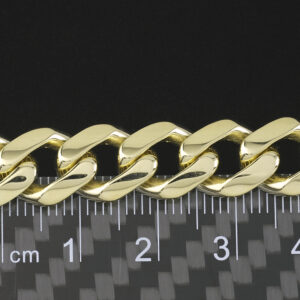 9ct Yellow Gold Cuban Bracelet 7.5″ 10mm